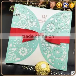 Hollow Logo Printed Invitation Card thumbnail-2