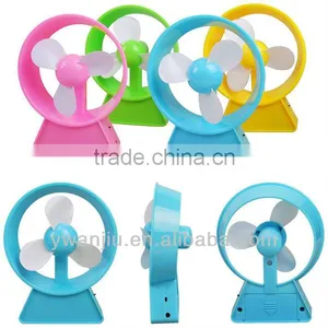 Supply Fashion USB Battery Dual-purpose Clover Mini Fan thumbnail-1