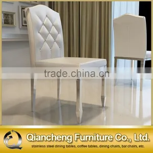 Modern Appearance Stitching PU Back Dining Chair thumbnail-3