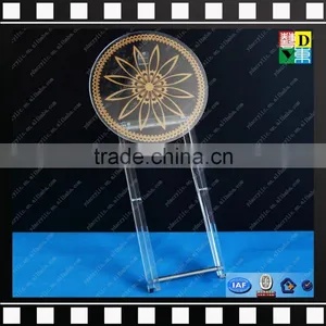 Small Acrylic Folding Table PMMA Coffee Tea Table Crystal Plastic Tray Table From China Manufacturer thumbnail-2