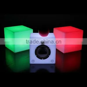 With the Music Changes Color Classic Popular Cheap Plastic Used Commercial Bar Stools thumbnail-5