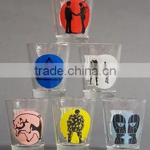 Decal Shot Glass Cup thumbnail-1