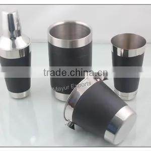 Stainless Steel Bar Set With Black Color thumbnail-1