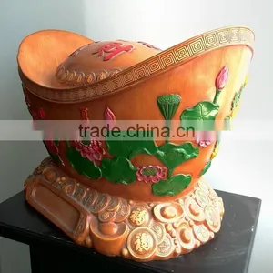Resin Giant Gold Ingot Sculpture thumbnail-4