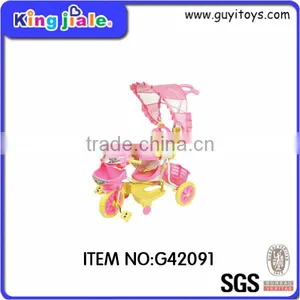High Quailty Useful Best Selling 2 Seats Children Tricycle thumbnail-1