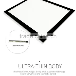A3 and A4 Ultra Slim LED Drawing Light Box A4 LED Copy Board Tracing Light Pad For School thumbnail-4