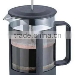 Best Selling French Coffee Press, 1000ML Borosilicate Glass Coffee Plunger,Coffee Maker thumbnail-1