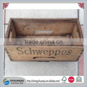 Rustic Vintage Explosive Box Wooden Crate Wholesale thumbnail-1