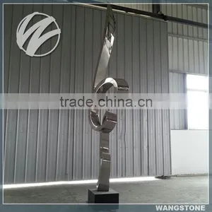 Large New Trend Customized Design Metal Garden Stainless Steel Sculpture thumbnail-1
