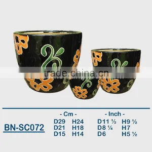 Vietnamese Ceramic Indoor Pot/ Indoor Planter BN-SC072 thumbnail-1