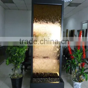 Modern Mirror Wall Waterfall Panels thumbnail-1