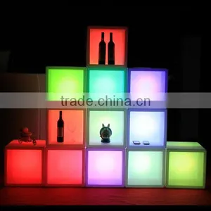 Led Wine Cabinet/ Water Proof Storage Container/led Illuminated Wine Ice Bucket thumbnail-1