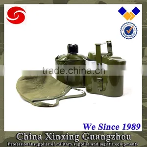 0.8L 1L 1.2L Army Canteen Water Metal Plasic Cup With Warm Fur Cover thumbnail-3