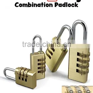 Brass High Security Luggage Outdoor Combination Mini Padlock thumbnail-3