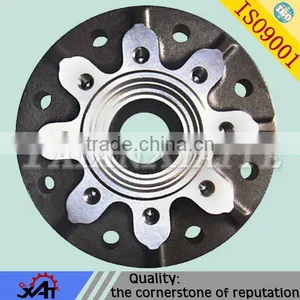 Steel Wheel Hub Mineral Wheel Hub, Steel Casting, Shot Blasting, 45 # Steel, 40 Cr, 35CrMo Casting thumbnail-1