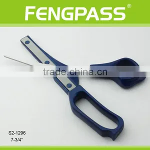 S2-1296 7-3/4"Inch 2CR13 Stainless Steel With PP Handle Paper-Cut Knife Scissors For Paper Cutting thumbnail-2