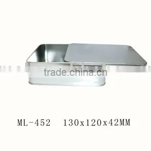 Square Slide Mint Tin Box thumbnail-1