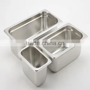 Stainless Steel Regular Food Container 1/2Gn Pan Resturant Equipment Gn Container Catering Food and Ice Cream Pan thumbnail-5