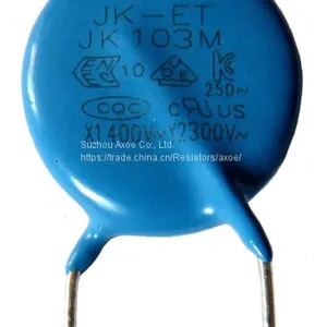 Y2 Radial Lead Safety Ceramic Capacitor X1 400VAC Y2 300VAC thumbnail-1