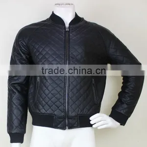 Slim Fit Men Fashion PU Leather Jacket thumbnail-1