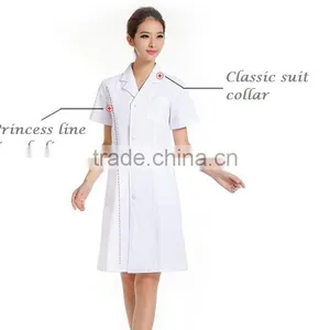 High Quality Medical Uniform White Scrubs thumbnail-3