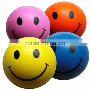 Red Funny Cute Kids pu Balls With Custom Logo pu Foam Squeeze Toys Promotional Foam Toy thumbnail-3