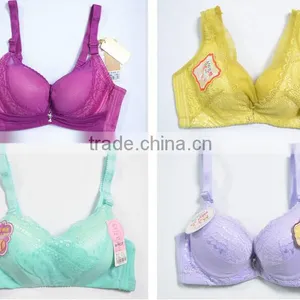 GZY Sexy and Comfortable Cheap Nylon/spandex Colored Bra thumbnail-2