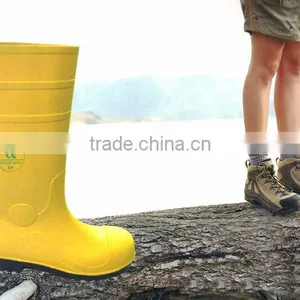 High Quality Erode Resistance Antislip PVC Chemical Steel Toe Work Boots thumbnail-2