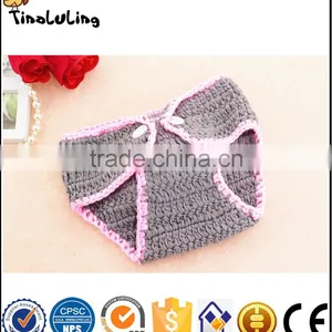 Baby Handmade Knitted Rabbit Crochet Animal Hat Photography Props thumbnail-3