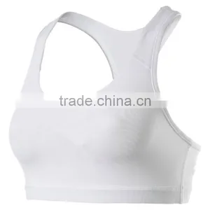 Wholesale Women Sexy Custom Blank Plain Fashionable Sports Training Bra Top thumbnail-5