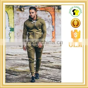 Slim Fit Khaki Summer Tracksuit Man,design Your Own Gym Tracksuit thumbnail-1