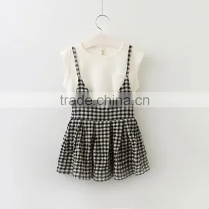 2017 New Arrival Cute Design Baby Wear/kids Clothes Baby Girls Two Pieces Sets thumbnail-1
