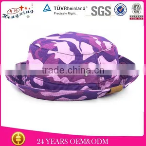 Adjustable New Arrival Bucket Hat For Spring/Purple Camo Bucket Hat thumbnail-2