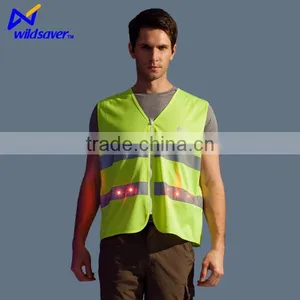 2016 New Idea Product LED Flashing Rerflective Floding Wholesale Work Clothes thumbnail-4