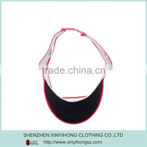100% Polyester Mesh Golf Visors Caps thumbnail-4