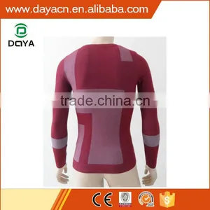 Men's Fashional Fitness Long Sleeve T-shirt Seamless Long Sleeve T-shirt thumbnail-2