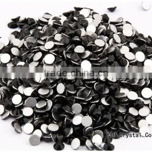 SS10 Black Crystal Rhinestones Strass for Wedding Dress thumbnail-4