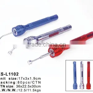 China Goods Wholesale Magnetic Extending Flashlight thumbnail-1