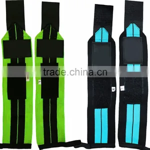 Weight Lifting Sports Elastic Wrist Wrap 12" thumbnail-6