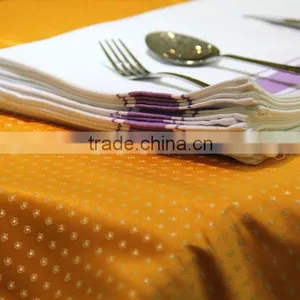 2015 New Color Plain White With Romantic Violet Strip Kitchen Tea Towel thumbnail-3