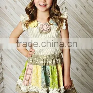 2017 Mustard Pie Remake Girls Dress Summer Kids Clothing thumbnail-6