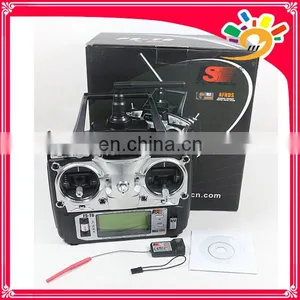 Original Flysky FS-T6 Rc Airplane 2.4GHz 6CH Mode 2 Transmitter Receiver R6-B for RC Quadcopter thumbnail-1