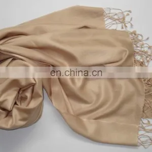 Water Silk Pashmina Wool Scarves in Beautiful Colours... thumbnail-1