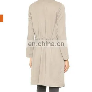 New Trendy Women Long Coat Model thumbnail-3
