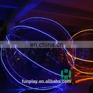 HI Large Zorb Ball With Light , Hot Sale Inflatable Roller Ball on Grass,inflatable Zorb Ball for Sale thumbnail-5