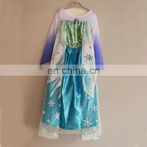 New Arrive Wholesale Frozen Princess Elsa Costume KC-0040 thumbnail-1