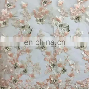 New Arrival Popular Beautiful 3d Lace Fabric Beads Bridal thumbnail-5