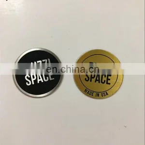 Round 304 Stainless Steel Engraved Logo Tag thumbnail-1