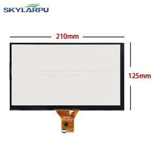 210mm*125mm Capacitive Touch Panel Glass External Screen of Touch Screen 210mmx125mm Handwritten Screen Free Shipping thumbnail-1