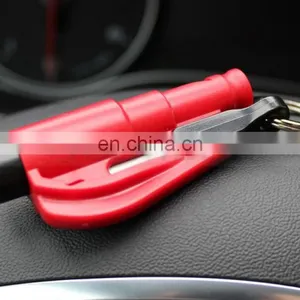 3 in 1 Safeguard Seatbelt Cutter Whistle Emmergency Hammer Car Window Breaker Car Glass Breaker thumbnail-6